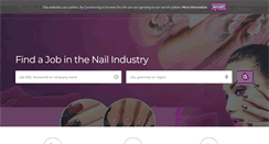 Desktop Screenshot of nailtechnicianjobs.org